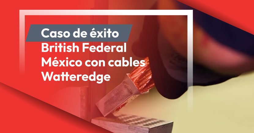 Caso de éxito British Federal México con cables Watteredge
